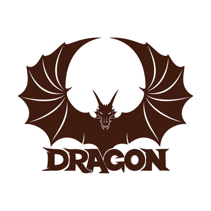 Logo Fantasy Dragon Children'S Ation Lettering Decals Art Mural Painting