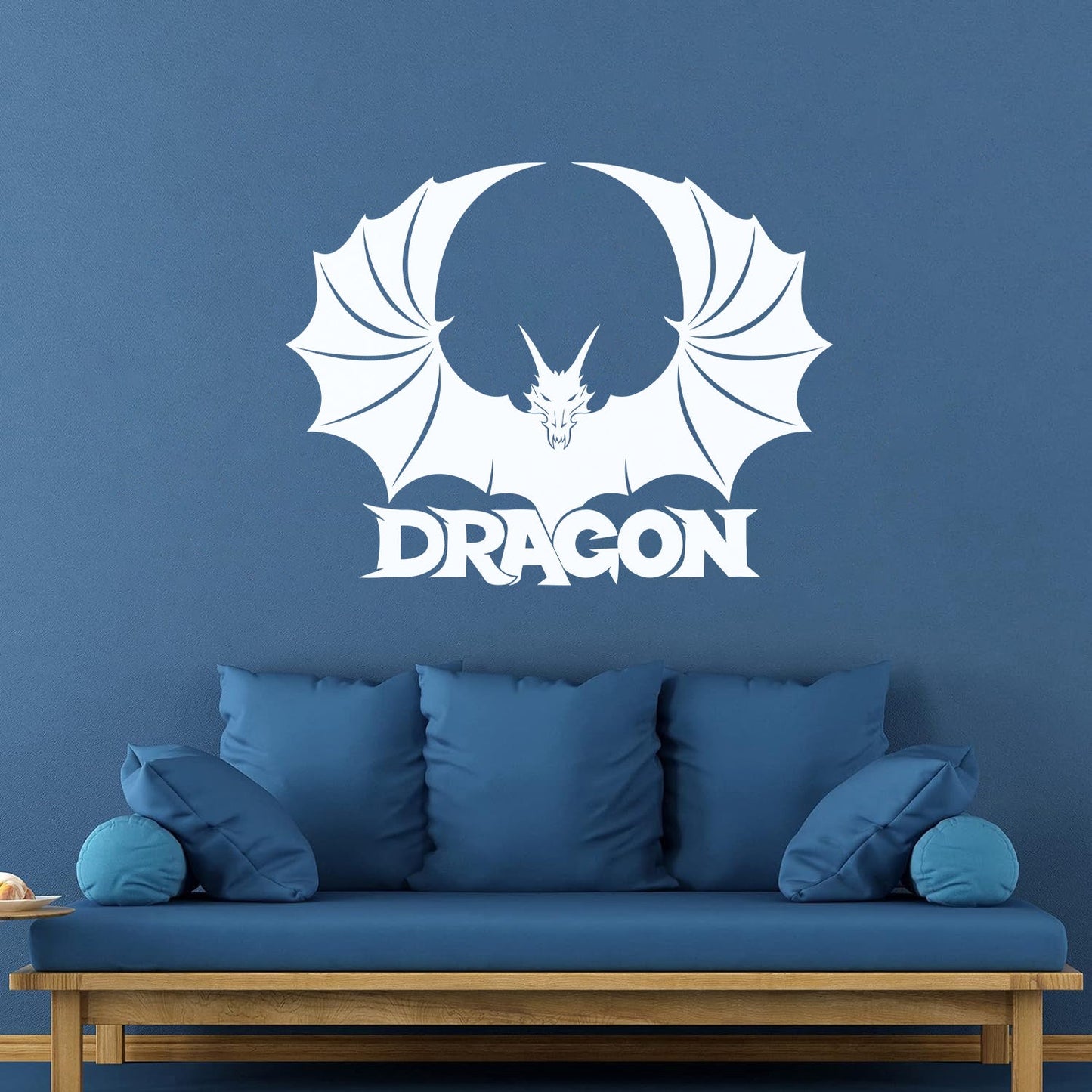 Logo Fantasy Dragon Children'S Ation Lettering Decals Art Mural Painting