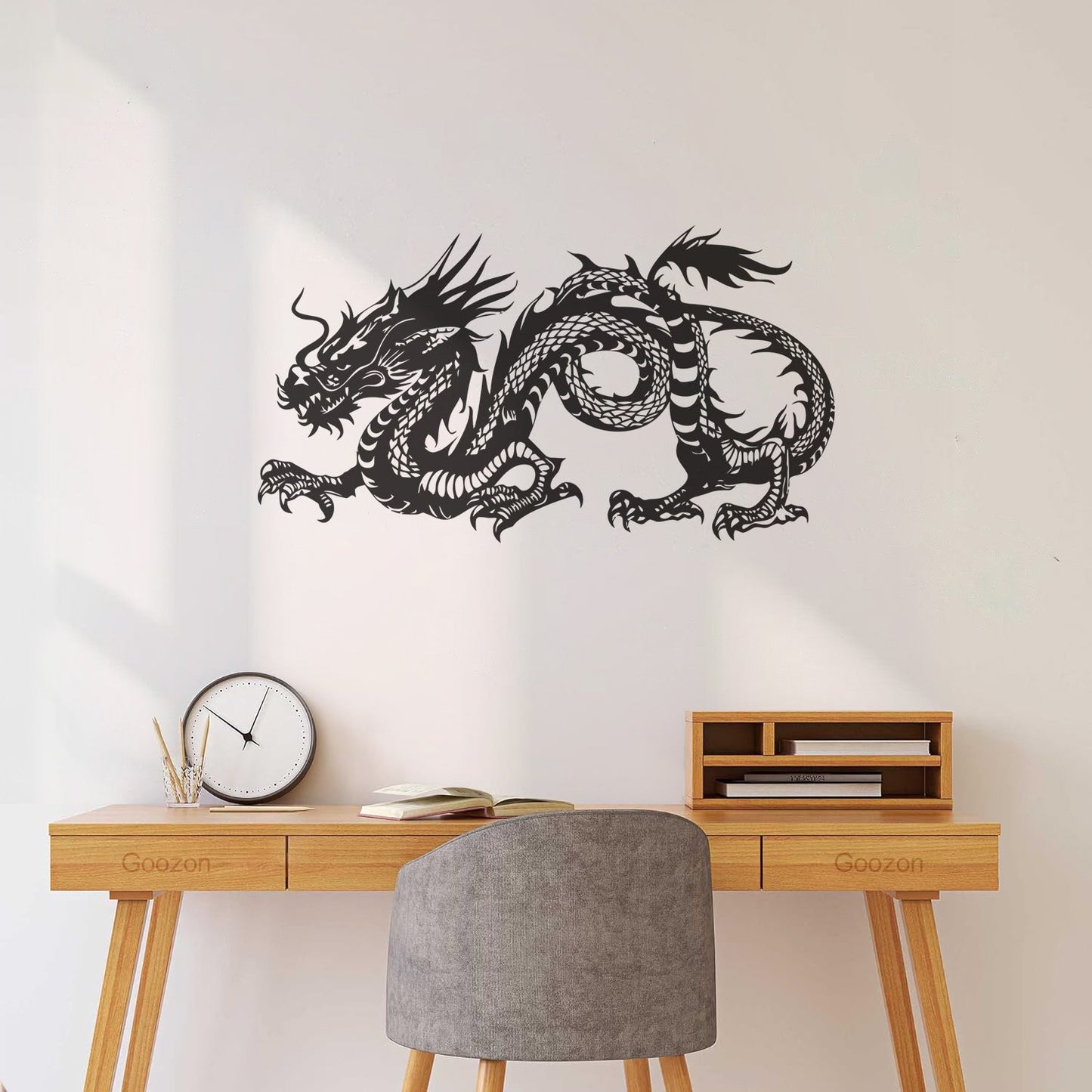 Mural And Wall Vinyl Decal Mythological Fantasy Oriental Chinese Dragon Car Body Decoration