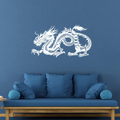 Mural And Wall Vinyl Decal Mythological Fantasy Oriental Chinese Dragon Car Body Decoration