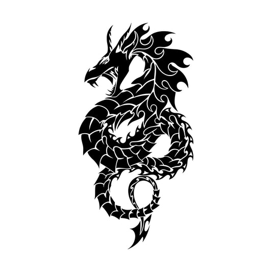 Wall Stickers Paster Paper Mythology Fantasy Monster Dragon Boy Room Window Decals