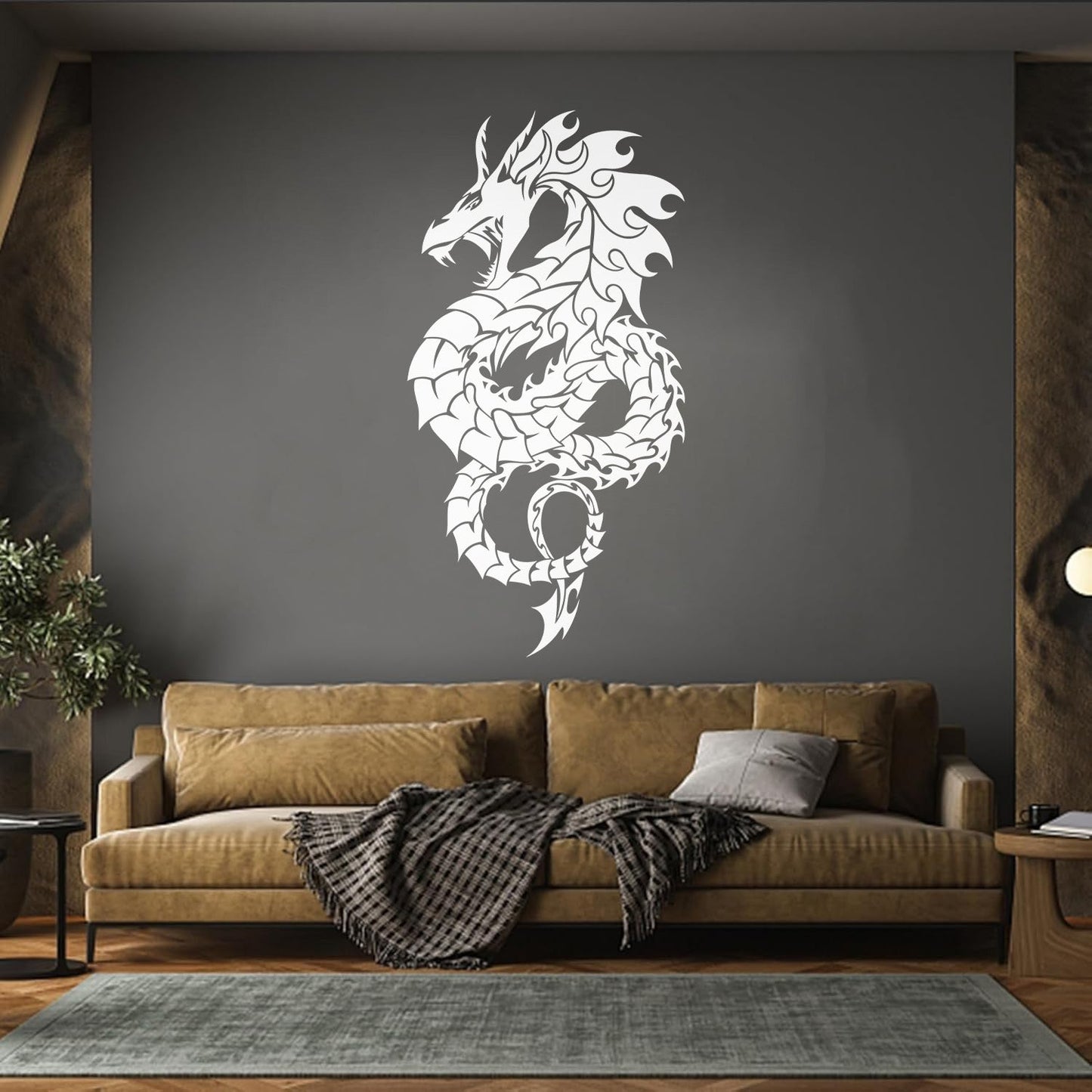 Wall Stickers Paster Paper Mythology Fantasy Monster Dragon Boy Room Window Decals