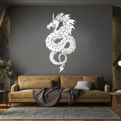 Wall Stickers Paster Paper Mythology Fantasy Monster Dragon Boy Room Window Decals