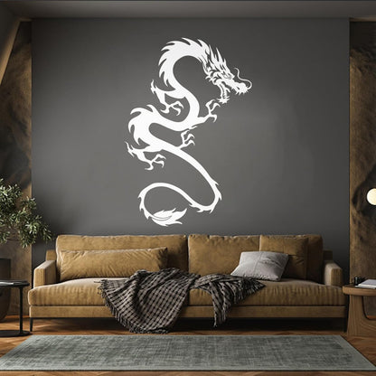 Lettering Decals Oriental Dragon Fantasy Flying Myth Beast Multi Color Selection
