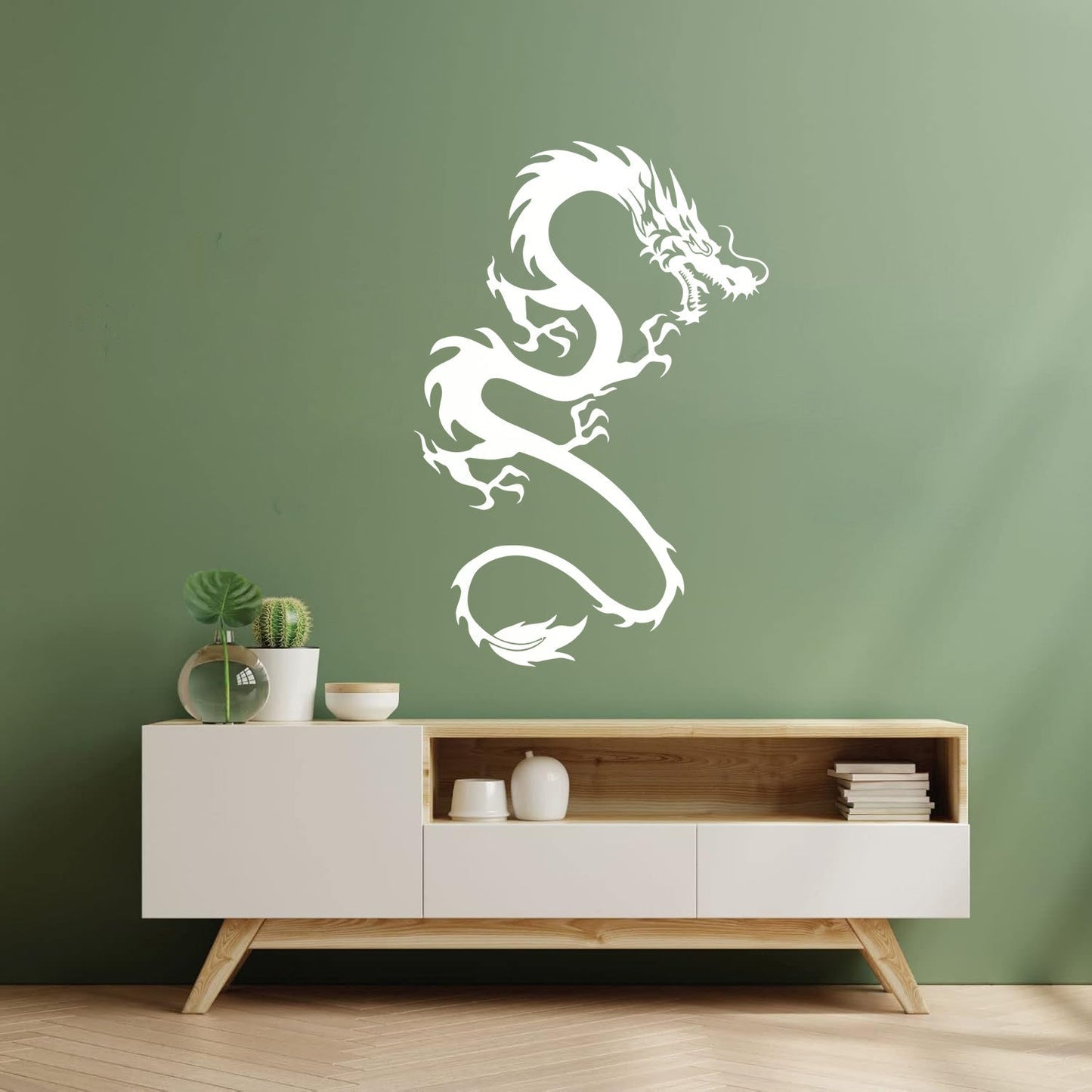 Lettering Decals Oriental Dragon Fantasy Flying Myth Beast Multi Color Selection