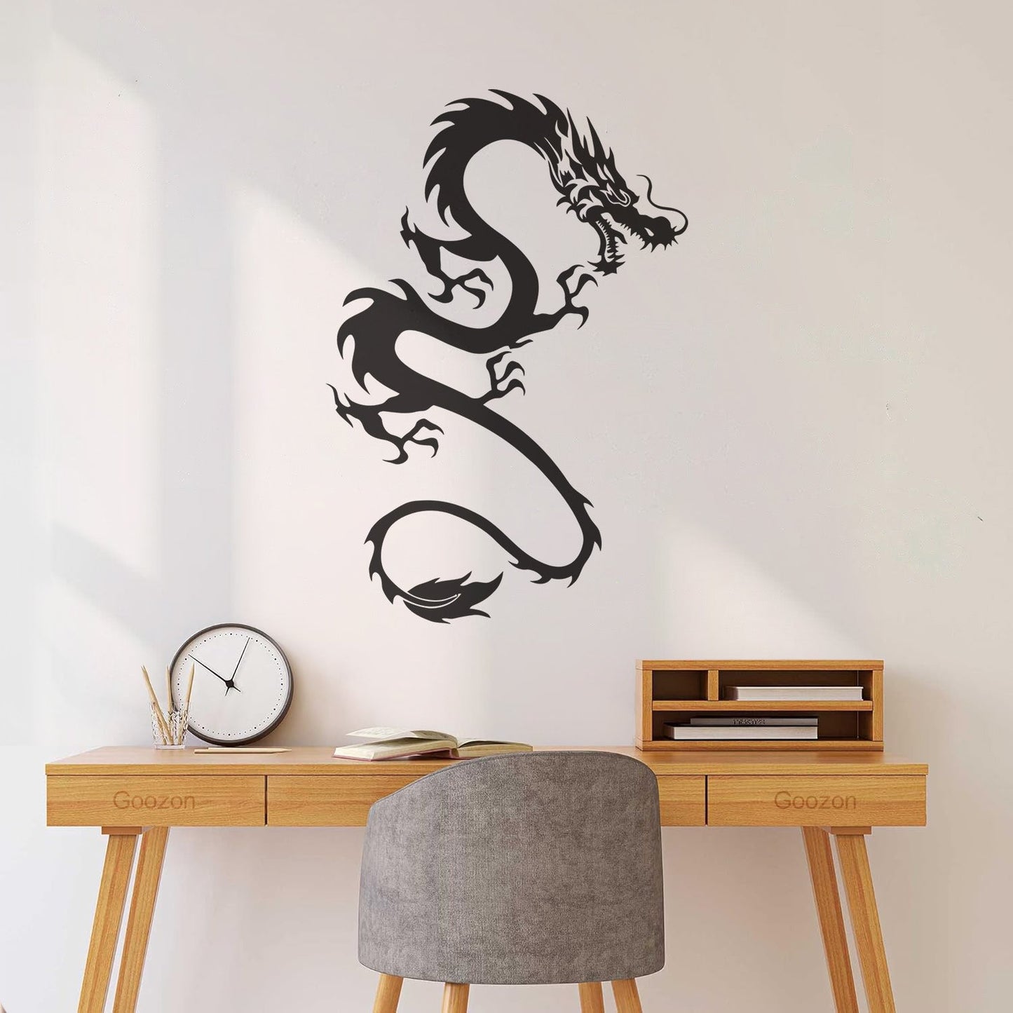 Lettering Decals Oriental Dragon Fantasy Flying Myth Beast Multi Color Selection