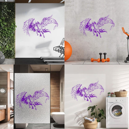 Wall Decals Paster Paper Pegasus Fantastic Beast Fantasy Animal Wings Art Mural Painting