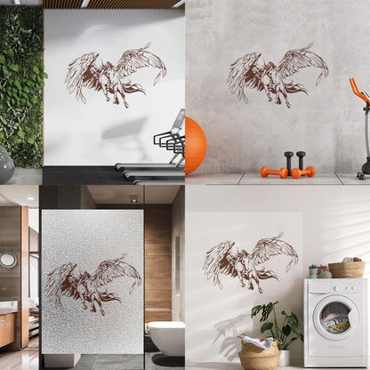 Wall Decals Paster Paper Pegasus Fantastic Beast Fantasy Animal Wings Art Mural Painting