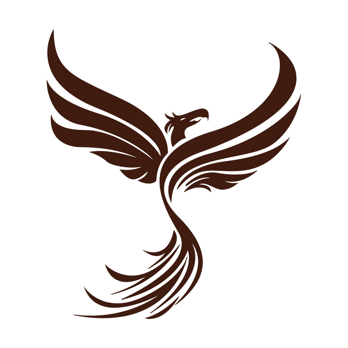 Vinyl Wall Stickers Phoenix Fantastic Beast Fantasy Bird Multiple Size Options