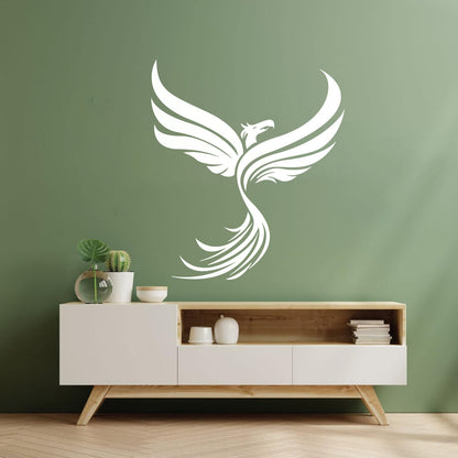 Vinyl Wall Stickers Phoenix Fantastic Beast Fantasy Bird Multiple Size Options
