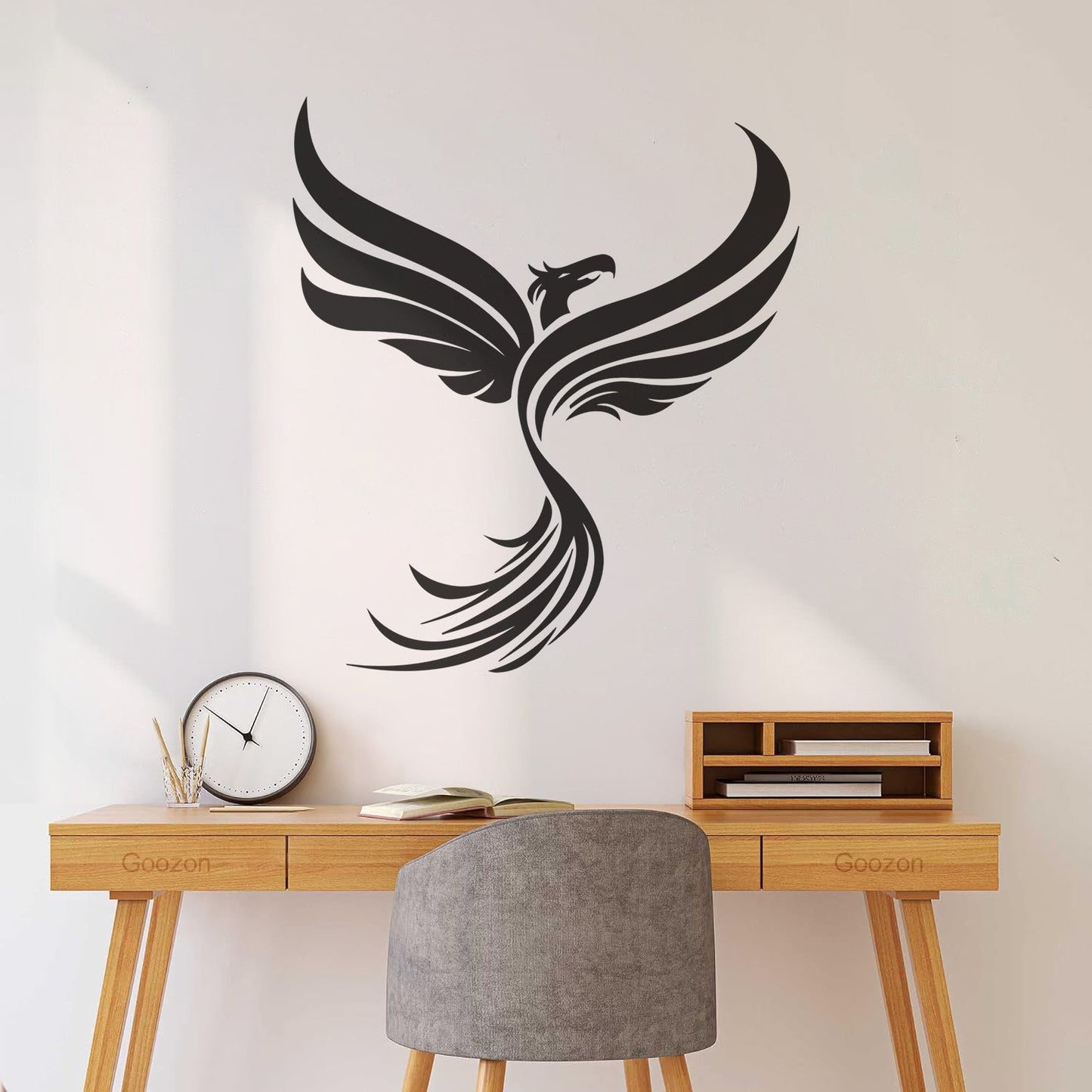 Vinyl Wall Stickers Phoenix Fantastic Beast Fantasy Bird Multiple Size Options