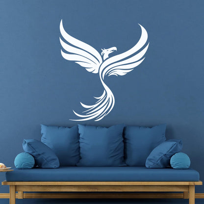 Vinyl Wall Stickers Phoenix Fantastic Beast Fantasy Bird Multiple Size Options