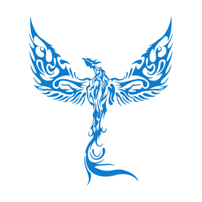 Wall Decals Phoenix Fantasy Bird Fantastic Beast Forks Of Flame Living Waterproof