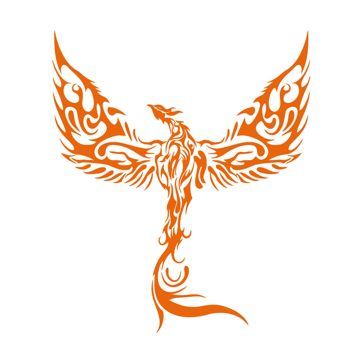 Wall Decals Phoenix Fantasy Bird Fantastic Beast Forks Of Flame Living Waterproof