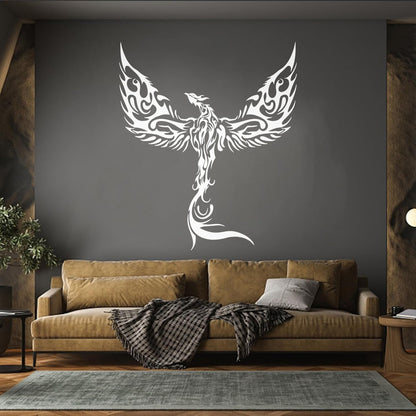 Wall Decals Phoenix Fantasy Bird Fantastic Beast Forks Of Flame Living Waterproof