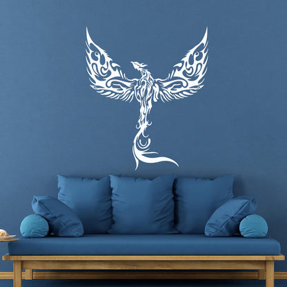 Wall Decals Phoenix Fantasy Bird Fantastic Beast Forks Of Flame Living Waterproof