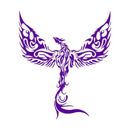 Wall Decals Phoenix Fantasy Bird Fantastic Beast Forks Of Flame Living Waterproof