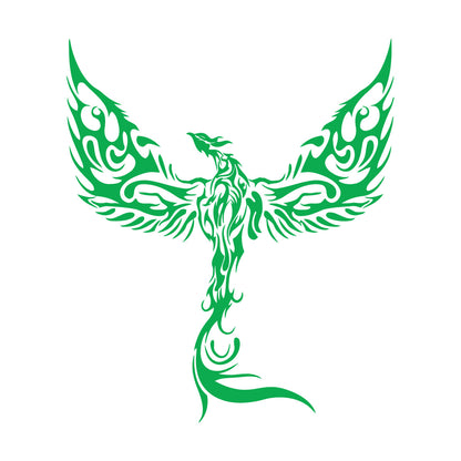 Wall Decals Phoenix Fantasy Bird Fantastic Beast Forks Of Flame Living Waterproof