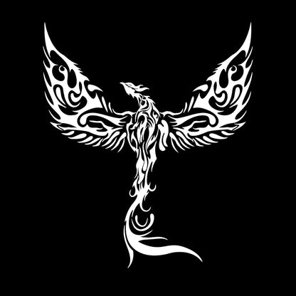 Wall Decals Phoenix Fantasy Bird Fantastic Beast Forks Of Flame Living Waterproof