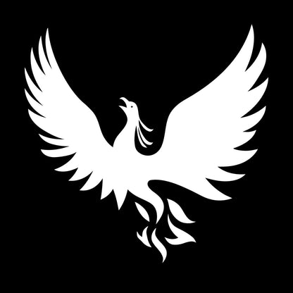 Vinyl Wall Decals Phoenix Fantasy Bird Symbol Of Rebirth Myth It Won'T Fall Off