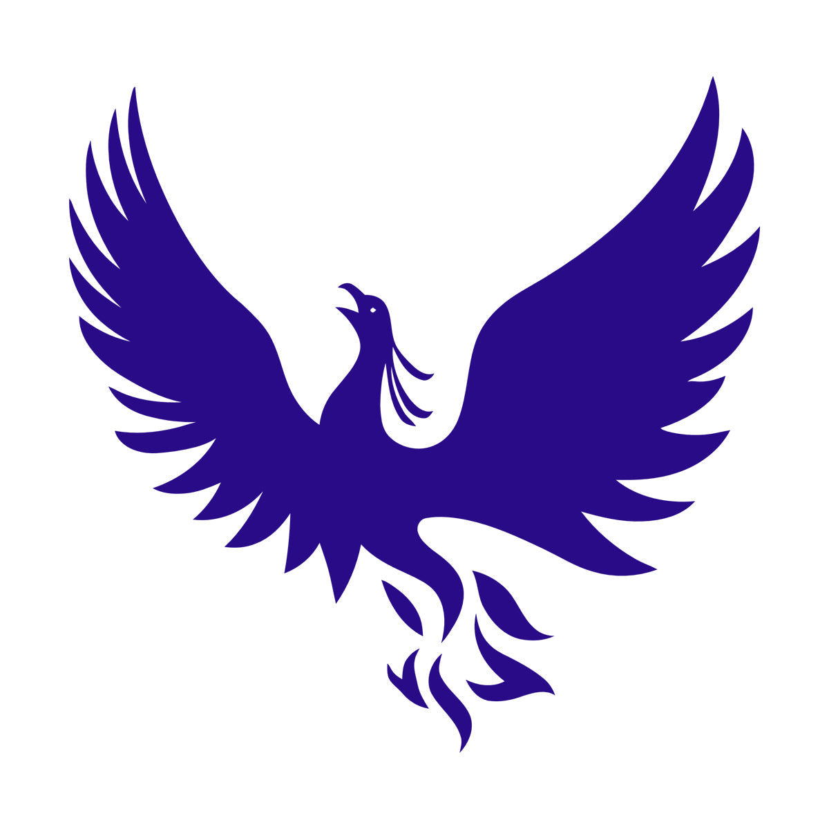 Vinyl Wall Decals Phoenix Fantasy Bird Symbol Of Rebirth Myth It Won'T Fall Off