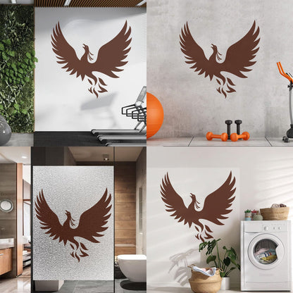 Vinyl Wall Decals Phoenix Fantasy Bird Symbol Of Rebirth Myth It Won'T Fall Off