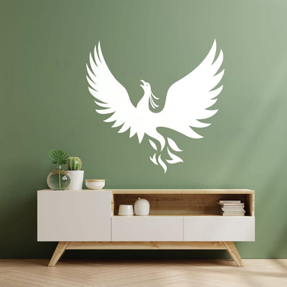 Vinyl Wall Decals Phoenix Fantasy Bird Symbol Of Rebirth Myth It Won'T Fall Off