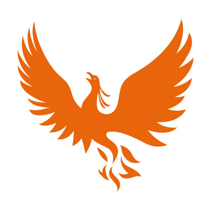 Vinyl Wall Decals Phoenix Fantasy Bird Symbol Of Rebirth Myth It Won'T Fall Off