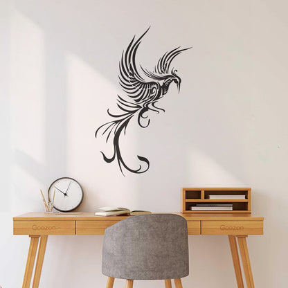 Engraving Decals Phoenix Fire Bird Fantasy Bird Mythology Bird Personalized Customization