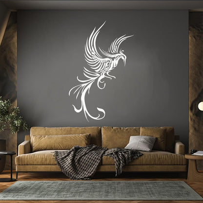 Engraving Decals Phoenix Fire Bird Fantasy Bird Mythology Bird Personalized Customization