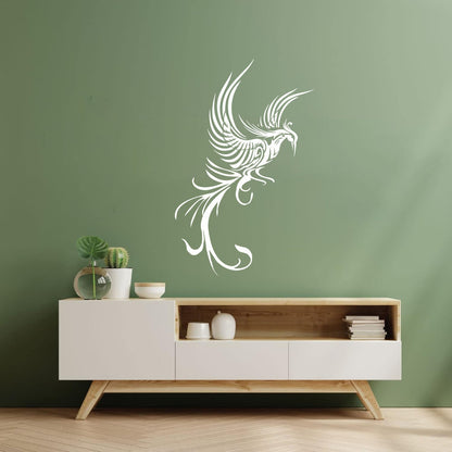 Engraving Decals Phoenix Fire Bird Fantasy Bird Mythology Bird Personalized Customization