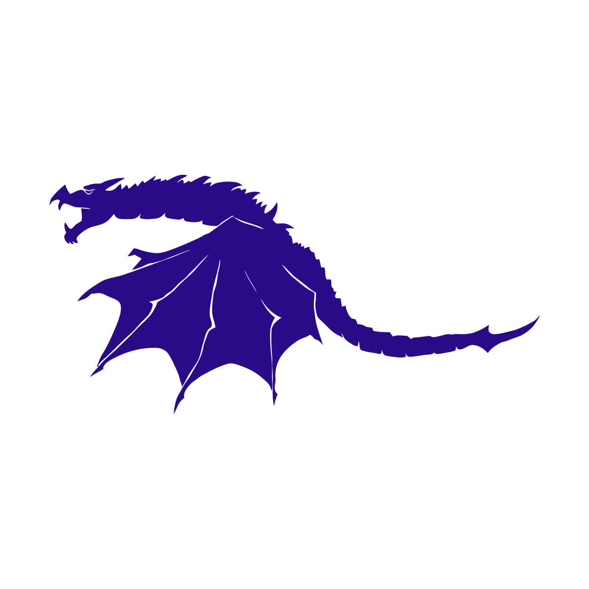 Wall Stickers Paster Paper Scary Dragon Wings Fantasy Monster Art Decoration