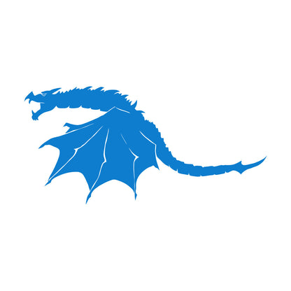 Wall Stickers Paster Paper Scary Dragon Wings Fantasy Monster Art Decoration