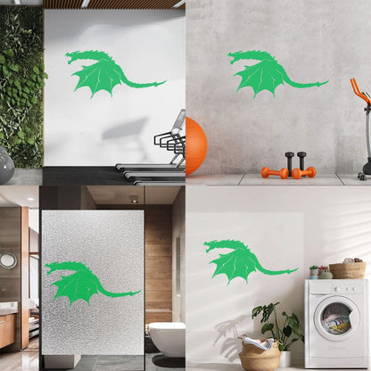 Wall Stickers Paster Paper Scary Dragon Wings Fantasy Monster Art Decoration