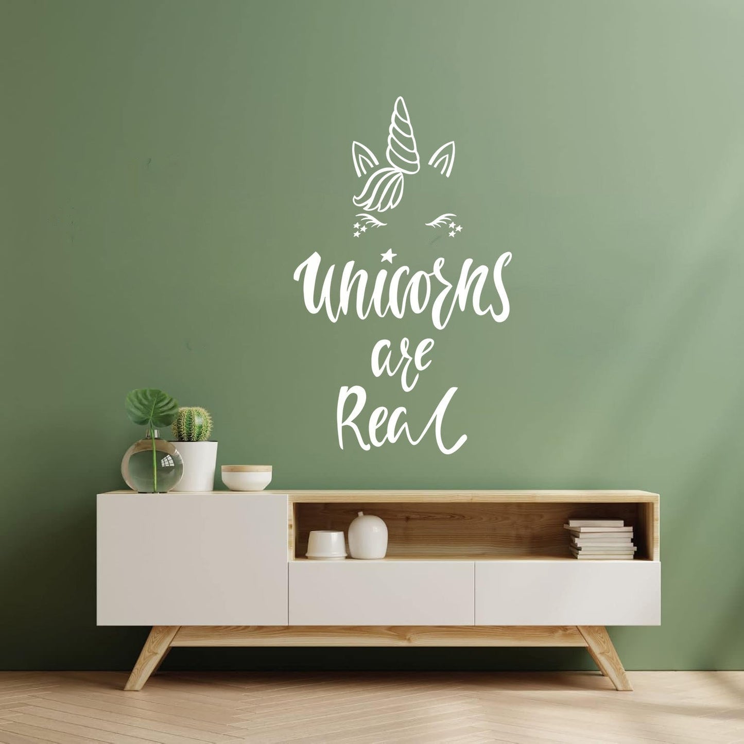 Engraving Decals Unicorn Are Real Phrase Fantasy Myth Multiple Size Options