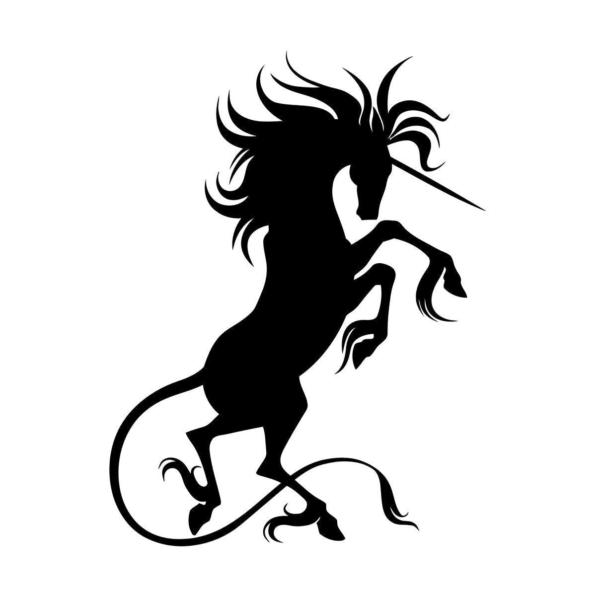 Wall Vinyl Sticker Decor Unicorn Fantasy Fantastic Beast Fairy Tale Personalized Customization