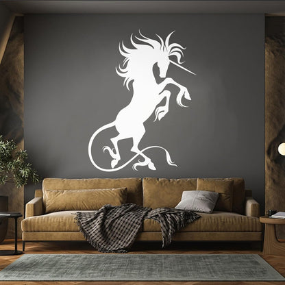 Wall Vinyl Sticker Decor Unicorn Fantasy Fantastic Beast Fairy Tale Personalized Customization