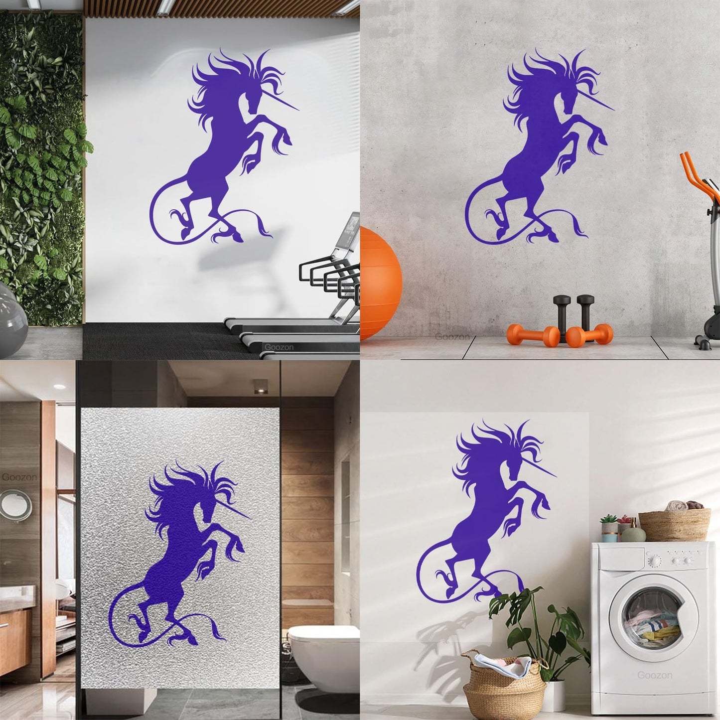 Wall Vinyl Sticker Decor Unicorn Fantasy Fantastic Beast Fairy Tale Personalized Customization