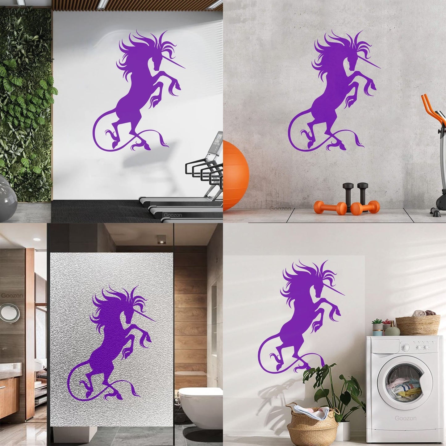 Wall Vinyl Sticker Decor Unicorn Fantasy Fantastic Beast Fairy Tale Personalized Customization