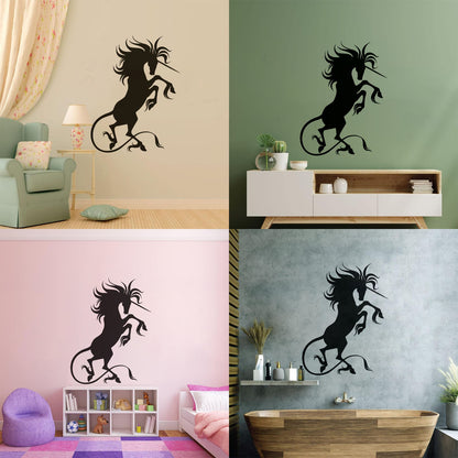 Wall Vinyl Sticker Decor Unicorn Fantasy Fantastic Beast Fairy Tale Personalized Customization