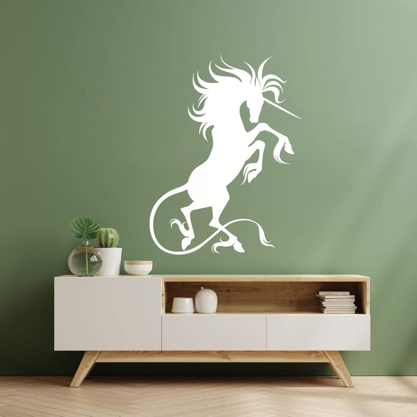 Wall Vinyl Sticker Decor Unicorn Fantasy Fantastic Beast Fairy Tale Personalized Customization