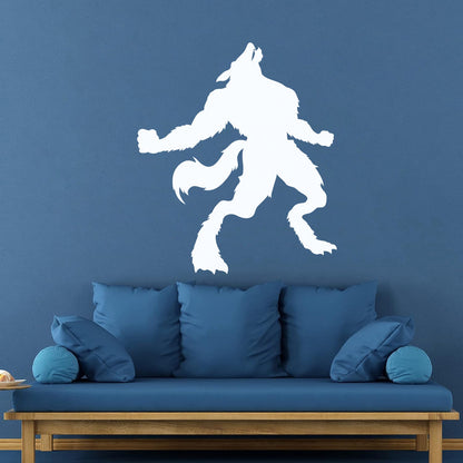 Wall Decals Pvc Werewolf Silhouette Fantasy Store Decoration