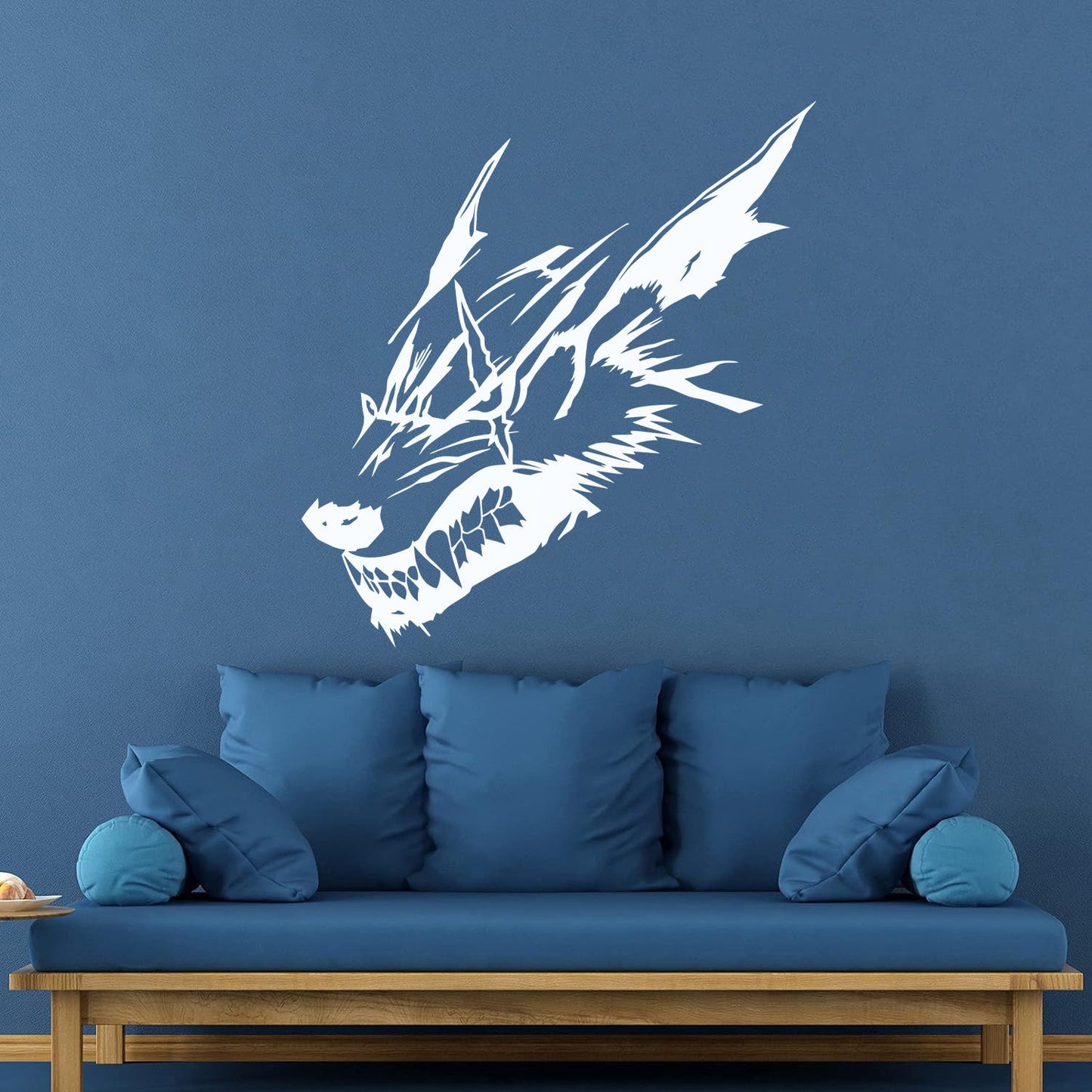 Werewolf Wolf Scar Fantasy Beast Predator Wall Decals Paster Paper Removable Without Leaving Glue