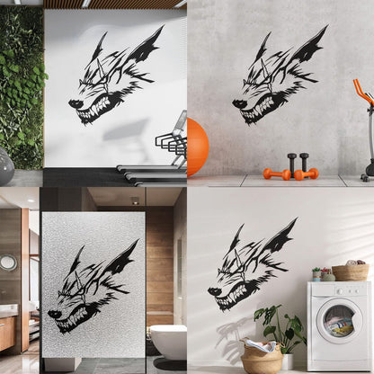 Werewolf Wolf Scar Fantasy Beast Predator Wall Decals Paster Paper Removable Without Leaving Glue