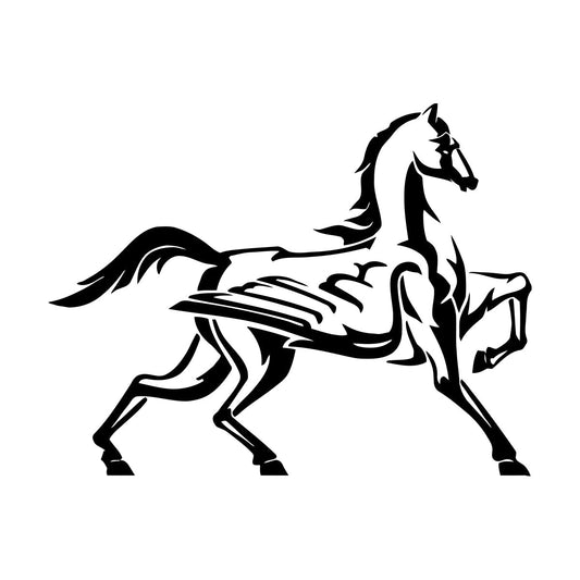 Wall Decals Pvc Horse Pegasus Wings Fairy Fantasy Car Body Decoration