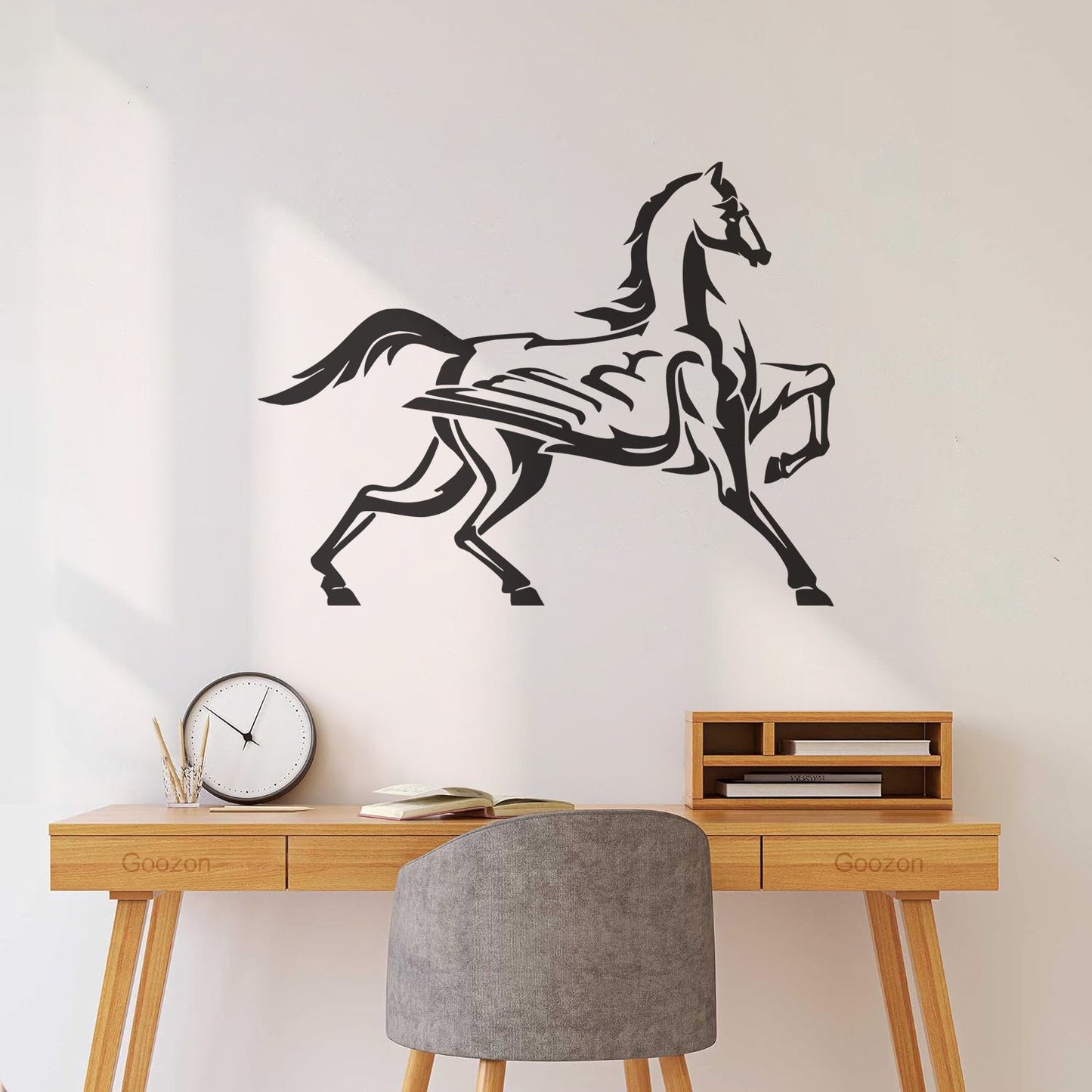 Wall Decals Pvc Horse Pegasus Wings Fairy Fantasy Car Body Decoration