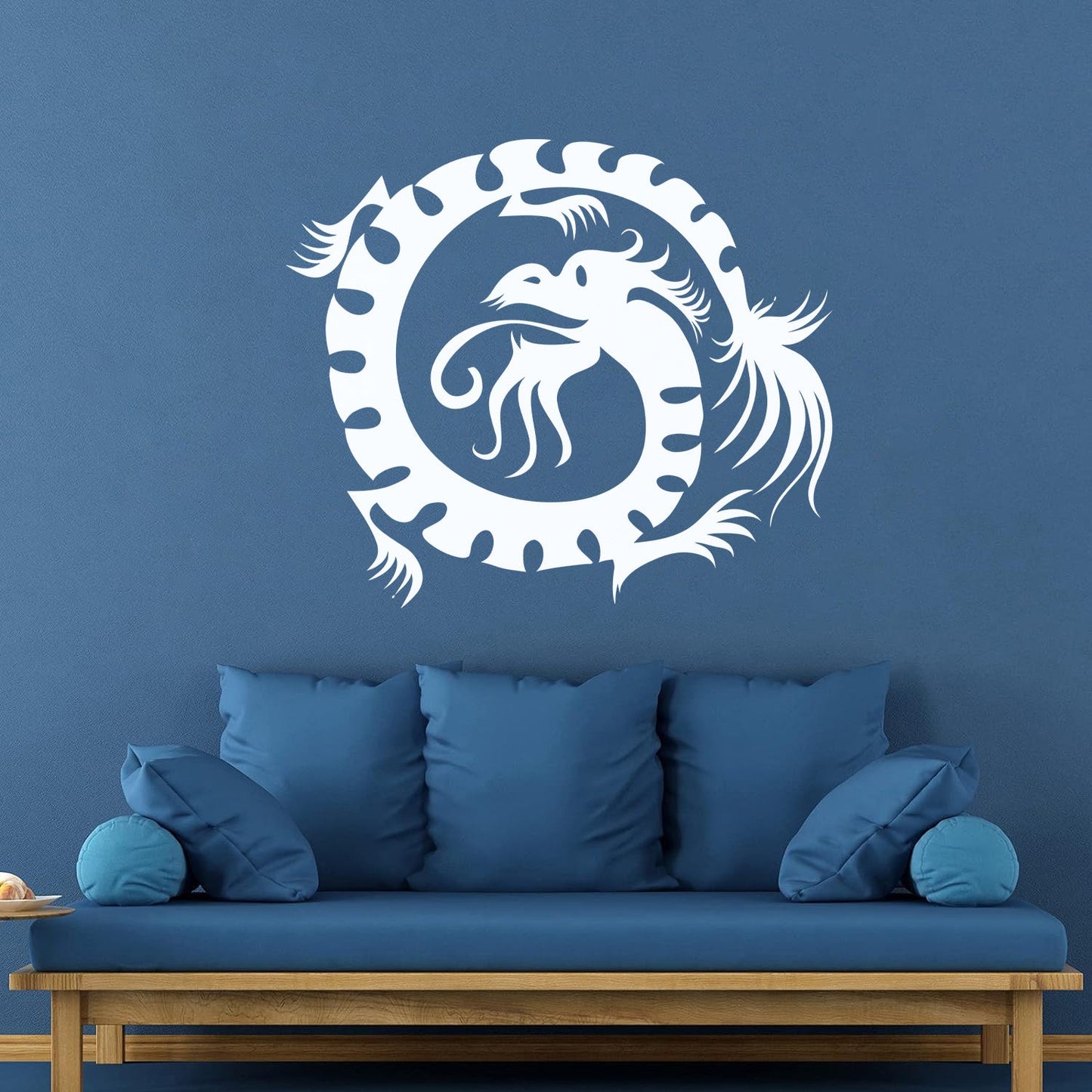 Wall Decals Paster Paper Oriental Mythological Chinese Funny Fantasy Dragon Glass Stickers