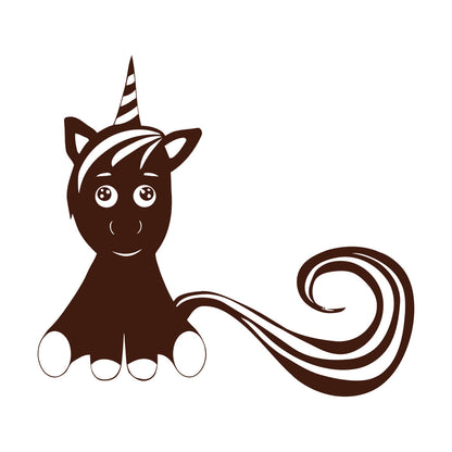 Mural And Wall Vinyl Decal Unicorn Fantastic Animal Fantasy Fairy Tale Kids Do Not Damage The Wall Surface