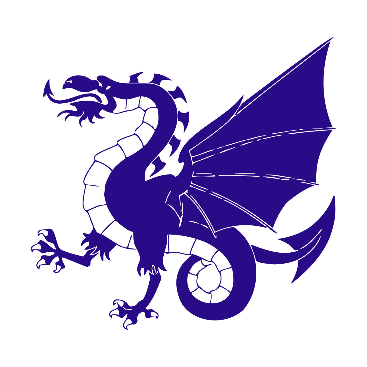 Fine Carving Decals Chinese Dragon Fantasy Myth Kids Multiple Size Options