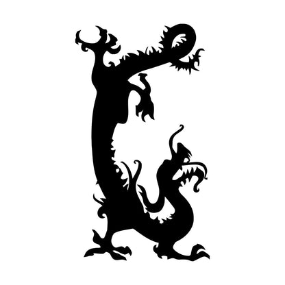 Vinyl Art Sticker Chinese Dragon Fantasy Myth Waterproof